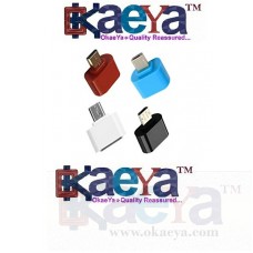 OkaeYa- Micro USB Tukda OTG Adapter (Multicolour)